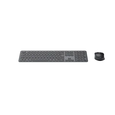 Hama Tastatur-Maus-Set WKM-550 173065 | kabellos 2,4GHz & Bluetooth | QWERTZ deutsch | KI-Funktionen | USB | Schwarz