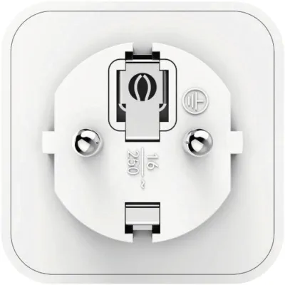 Hama WLAN-Steckdose 176654 | Matter | Energiemessung | App-Steuerung | Alexa, Google, Apple | 3680W | Weiß