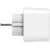 Bild: Hama WLAN-Steckdose 176654 | Matter | Energiemessung | App-Steuerung | Alexa, Google, Apple | 3680W | Weiß