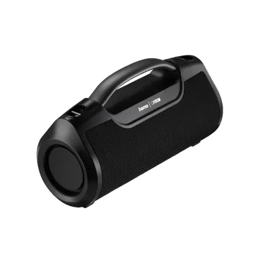 Hama Bluetooth Lautsprecher MATE PRO | 60W Outdoor Musikbox | IPX6 wasserfest | 12h Akku | USB-C | Powerbank | Schwarz