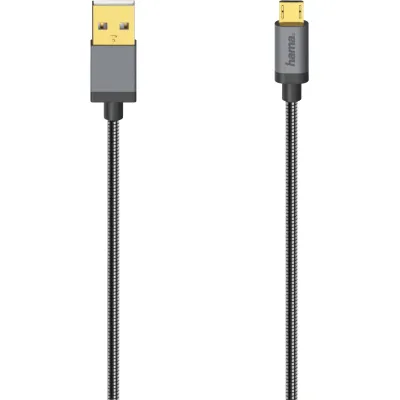 ElectronicPartner Micro-USB-Kabel 200500 | USB-A auf Micro-B | 0,75m | 480 Mbit/s | doppelt geschirmt