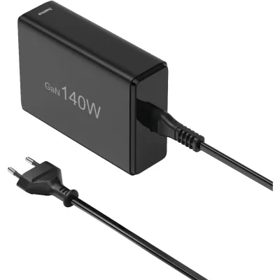 Hama Ladestation 201978 | USB GaN Ladegerät 140W | 5-fach QC/PD USB-C & USB-A | Schnellladegerät Schwarz