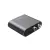 Bild: Hama Audio Konverter AC90 205198 | Digital auf Analog | Toslink & Koaxial Eingang | Cinch Ausgang | USB-Betrieb | Silber