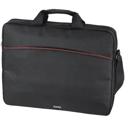 Hama Laptop Tasche Tortuga 216443 | Notebooktasche 17.3 Zoll | Umhängetasche | Polyester | Schwarz