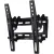 Bild: Hama TV Wandhalterung 220804 | neigbar 19-46 Zoll | VESA 50x50-200x200 | bis 25kg | extra flach | Stahl | schwarz