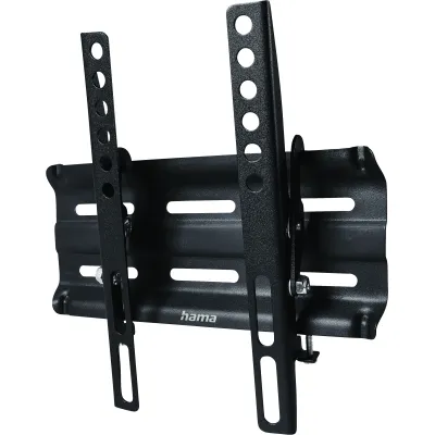 Hama TV-Wandhalterung 220806 | neigbar | 19-48 Zoll | bis 25 kg | VESA 50x50-200x200 | Wandabstand 2,9 cm | Schwarz