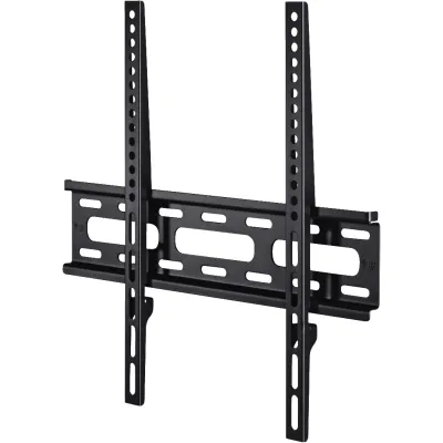 Hama TV-Wandhalterung 220807 starr | für 32-75 Zoll (81-191 cm) | bis 40 kg | VESA 50x50-400x400 | extra flach | schwarz