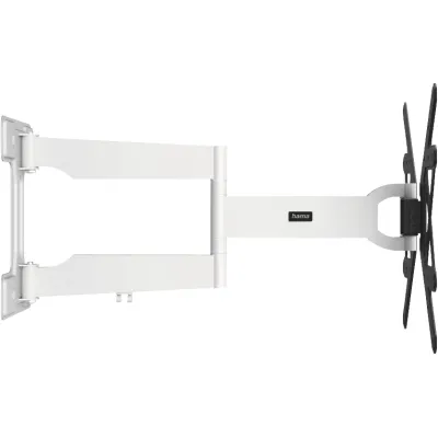 Hama TV-Wandhalterung 220854 | schwenkbar & neigbar | 32-65 Zoll | VESA 100x100-400x400 | bis 50 kg | Schwarz