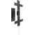 Bild: Hama TV-Wandhalterung 220857 | 37-80 Zoll | VESA 200x200–600x400 | 360° drehbar | bis 50kg | Schwarz