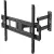 Bild: Vivanco Wandhalterung 220910 TV-WH | TV Halterung bis 75 Zoll | VESA | 40 kg | ausziehbar neigbar | Schwarz