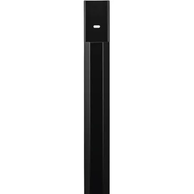 Hama Kabelkanal 220987 | Alu-Kabelkanal eckig 1,1m x 50mm | Aluminium | zum Verlegen & Schutz von Kabeln | Schwarz