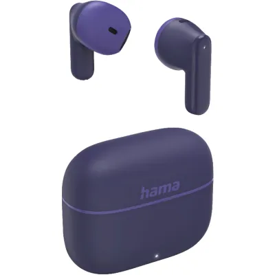 Hama TWS Bluetooth In-Ear Kopfhörer Freedom Light II | kabellos | Bluetooth 5.3 | Touch Control | Mikrofon | Blau