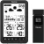 Bild: Hama Wetterstation Ko Samui 222219 | Funk-Wetterstation mit Außensensor, Barometer, Hygrometer, Wecker, schwarz