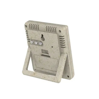 Hama Thermometer Hygrometer Ponza 222227 | digital für Innenräume | Raumklima & Luftfeuchtigkeit | Beige