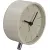 Bild: Hama Funkwecker analog 222229 Flores | Funkuhr ohne Ticken | Schlummerfunktion | Hintergrundlicht | leise | grau/beige