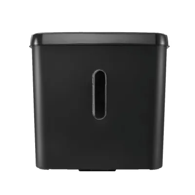 SAFE Aktenvernichter 50584 X50 | Cross-Cut | DSGVO konform | für Papier & Plastikkarten | 5 Blatt | 11L | Schwarz