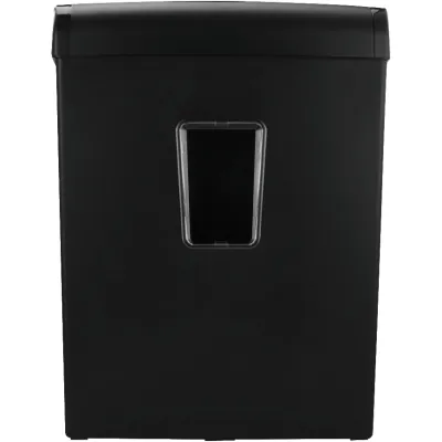 PRIME Aktenvernichter 50589 M80 | Micro-Cut Schredder bis 8 Blatt | 20L Behälter | Rücklauffunktion | Schwarz