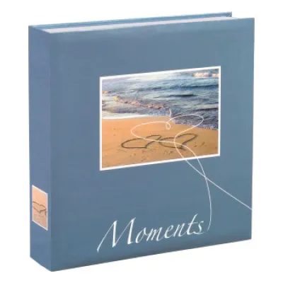 Hama Fotoalbum Einsteck-/Memoalbum Livorno 10674 | 200 Fotos 10x15 cm | CD-Ablage | 22x22 cm