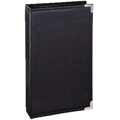 Hama Fotoalbum 1928 | Einsteckalbum New York City 10x15 cm für 300 Fotos | schwarze Innenseiten | schwarz
