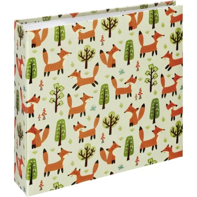 Hama Fotoalbum 2700 MEMO FOREST FOX | Einsteckalbum 10x15 cm für 200 Fotos | Kinderfotobuch | bunt