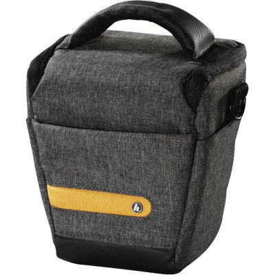 Hama Kameratasche Terra 110 Colt 121304 | Fototasche für Digitalkamera | recyceltes Polyester | 16x10x16 cm | Grau