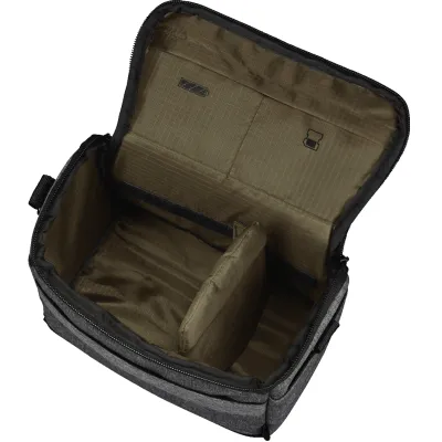 Hama Kameratasche Terra 135 | Fototasche für Spiegelreflex & Systemkameras | recyceltes Polyester | Grau