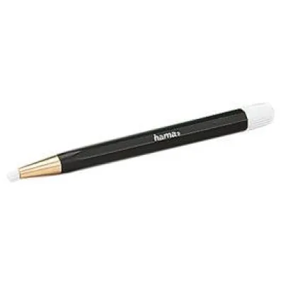 Hama Kontaktreiniger-Stift 5629 | Glasfaser | für elektrische Kontakte | entfernt Schmutz & Oxidation | Schwarz