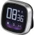 Bild: Hama Küchentimer 95321 | digitaler Kurzzeitwecker | Touch-Bedienung | LCD-Sekunden-Anzeige | silber/schwarz