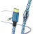 Bild: Hama USB-C auf USB-A Kabel 201558 | 1,5m Ladekabel | Reflective | einzeln geschirmt | vergoldete Kontakte