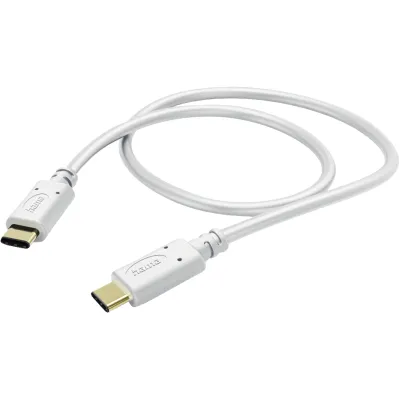 Hama USB-C auf USB-C Kabel 201592 | 1,5m Ladekabel | vergoldete Kontakte | schnelles Laden | für Smartphone & Laptop