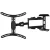 Bild: Hama TV-Wandhalterung 220841 | schwenkbar & neigbar | 32-65 Zoll | VESA 200x200-400x400 | bis 25kg | schwarz