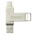 Bild: Hama USB-Stick C-Rotate Pro 182491 | 128 GB | USB 3.1 & USB 3.0 | OTG | bis 100 MB/s | Metallgehäuse | Silber