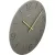 Bild: Hama Wanduhr Kreta 185881 | Quarzuhr leise | Ø 30cm | eingravierte Ziffern | Holz-MDF | modernes Design | grau