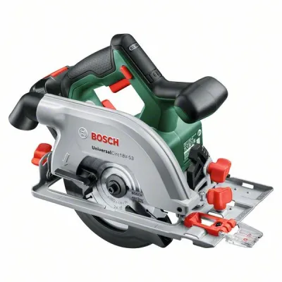 Bosch Akku-Handkreissäge UniversalCirc 18V-53 | 18V | 2,5Ah Akku & Ladegerät | 53 mm Schnitttiefe | 160 mm Sägeblatt