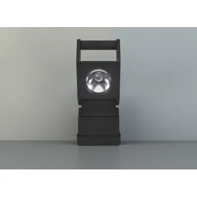 RP-Technik Handscheinwerfer HX 3W LED | aufladbar | Notlichtfunktion | magnetisch | Wandhalterung | IP54 | schwarz