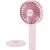 Bild: Unold Handventilator 86624 Breezy II | Akku 2000mAh | 5 Geschwindigkeiten | USB-Ladekabel | Standfuß mit Spiegel | pink
