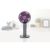 Bild: Handventilator UNOLD 86629 Breezy II anthrazit mit Akku USB-Ladekabel Standfuß