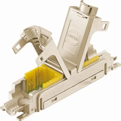 Harting Extender Kupplung preLink 20821010001 | IDC Schneidklemmanschluss | Zink-Druckguss | IP20 | geschirmt