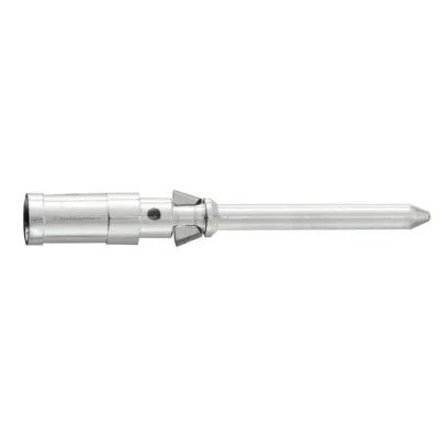 Harting Stiftkontakt 09150006104 | Crimpkontakt 0,14-0,37 mm² AWG26-22 | 10A | versilberte Kupferlegierung | 8mm