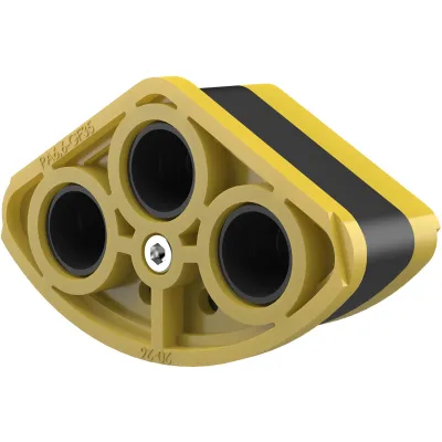 HAUFF Segmente SEG 3x26 | Mauerdurchführung Zubehör für HSI 150-S3 | Abdichtung 20-26mm | gas- & wasserdicht