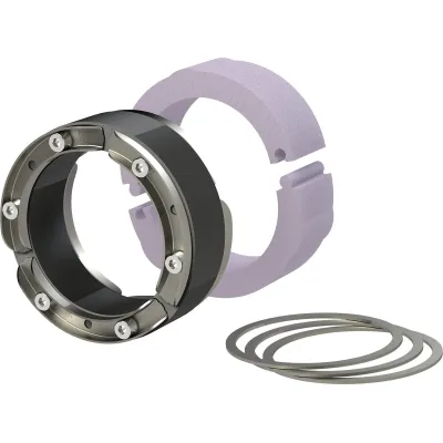 Hauff Abdichtset WRD 125/75-Kabuflex 1610125075 | Wellrohrdichtung DN 75 | A2/EPDM55 | inkl. Clipringe