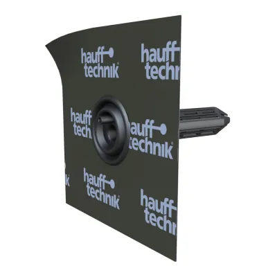 Hauff Elektrokabel-Durchführung EKD25 1x7-15 PRO | gas- & wasserdicht | 7-15 mm Kabel | werkzeuglose Montage