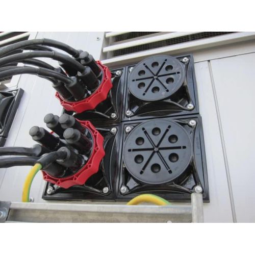 Bild: Hauff Ringraumdichtung f. 1 Kabel D=24-52 HRD 100-SG-1/24-52