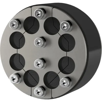 Hauff Ringraumdichtung HRD100 SG 8x4-16,5 | Mauerdurchführung Kabel 4-16,5mm | Ø100mm | A2 Edelstahl