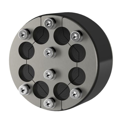 Bild: Hauff Ringraumdichtung HRD100 SG 2x8-30 3x4-16,5 b40 A2/EPDM55