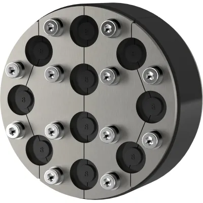 HAUFF Ringraumdichtung HRD125SG10 | Kabelabdichtung | Edelstahl V2A | EPDM | 125 mm | gas- & wasserdicht