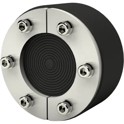 Hauff Wellrohrinnendichtung WIN93 SG 1x6-48 b40 | Segmentringtechnik | EPDM | DN110 | für 1 Kabel 6-48mm | geteilt