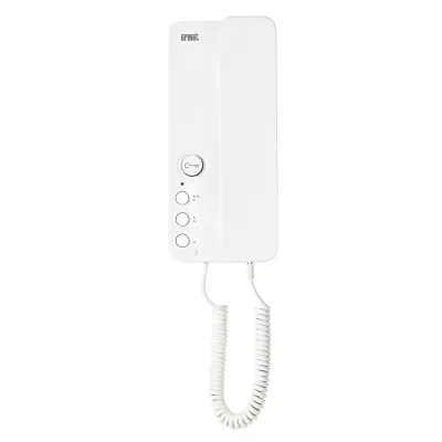 Grothe Haustelefon MIRO HT 1183/5 2VOICE Bus-System | Aufputz | Türrufunterscheidung | Lautstärke | Türöffner | Weiß