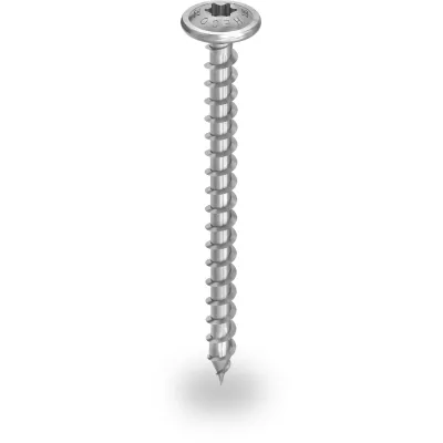 K2 Systems Holzbauschraube 8x100 mm | Tellerkopf | Edelstahl A2 | selbstbohrend | Vollgewinde | T-Drive T40