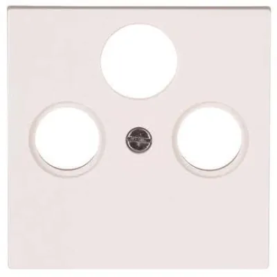 Heinrich Kopp Abdeckung Antennensteckdose 3fach HK07 reinweiß